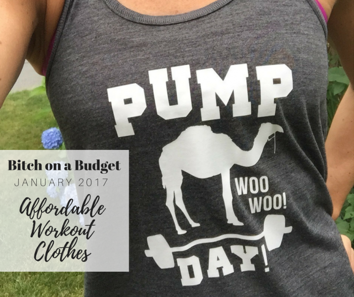 affordable workout clothes 2017 2