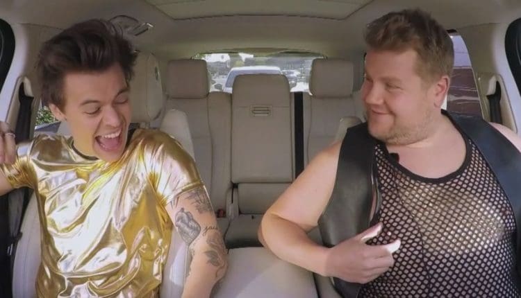 harry styles carpool karaoke james corden