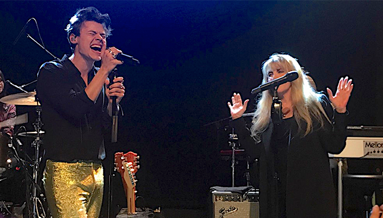 harry styles stevie nicks troubadour los angeles