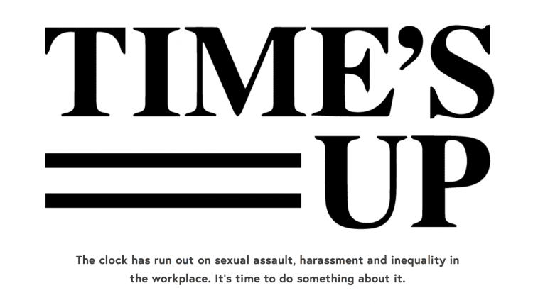 why the TIMES UP movement is so important