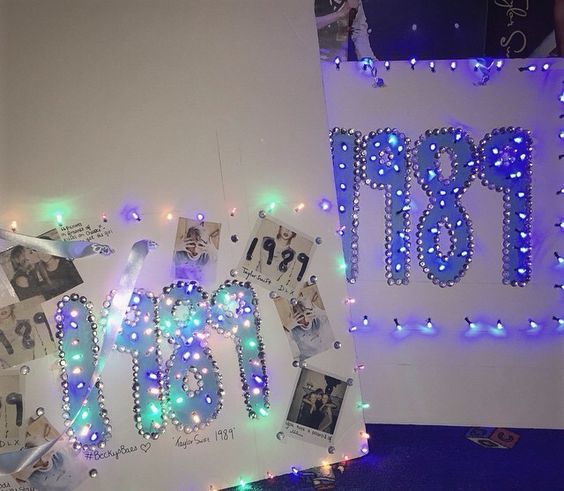Taylor Swift 1989 Tour Light-up Sign