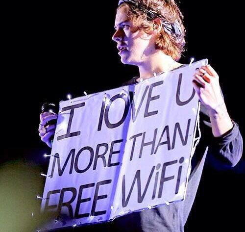 Harry Styles One Direction Light-up Concert Sign