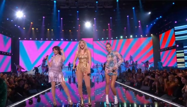 taylor swift camila cabello halsey performance