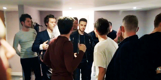 louis tomlinson just hold on x factor backstage gif