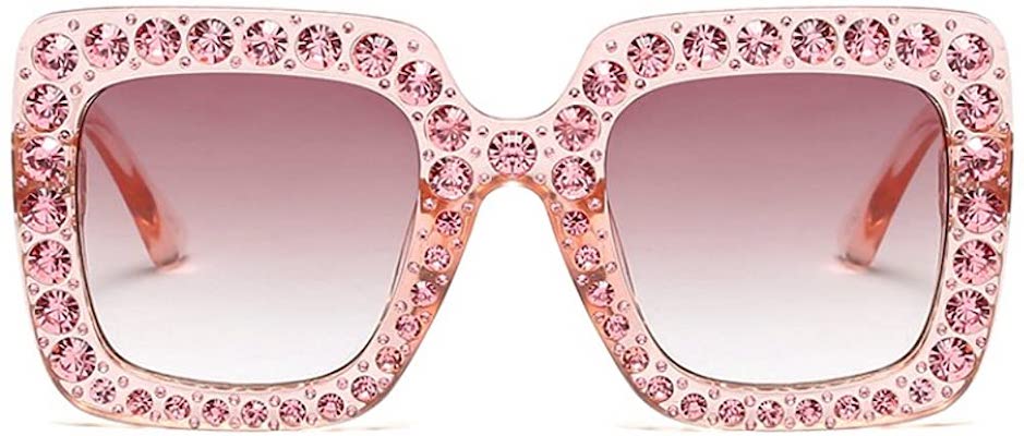 amazon Large Jeweled Sunglasses for Women