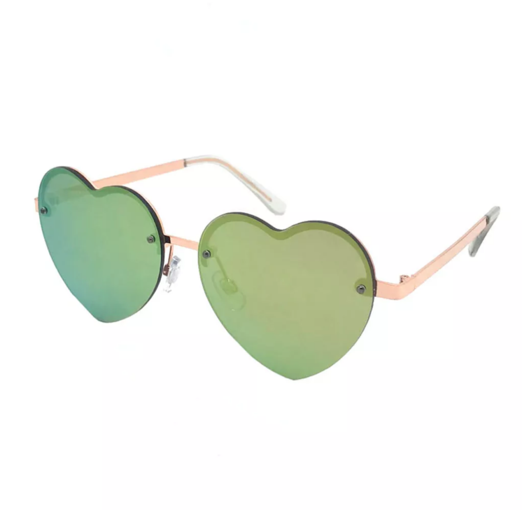target heart shaped sunglasses