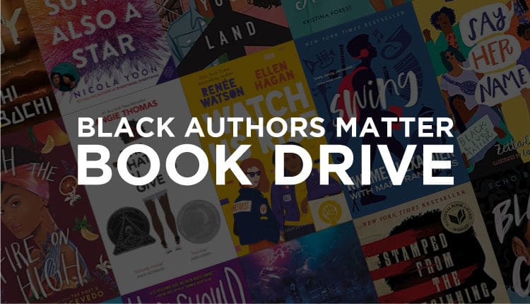 black authors matter book drive