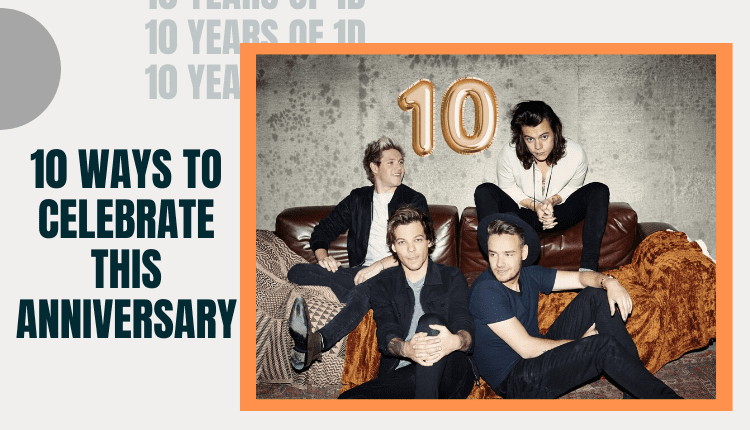 One Direction, 10 years graphic