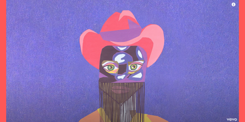 Screenshot of Orville Peck Fancy on YouTube