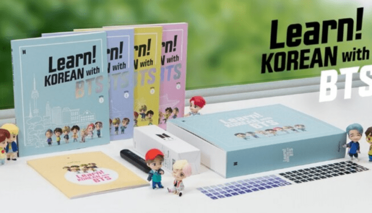 Learn! Korean with BTS Textbooks and accessories