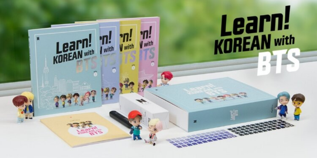 Learn! Korean with BTS Textbooks and accessories