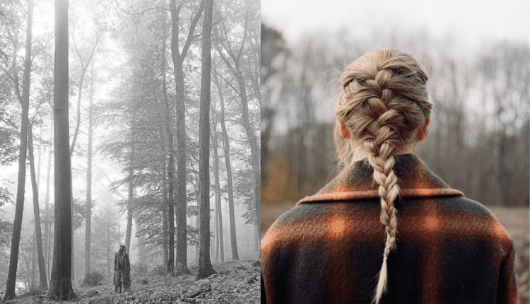 album covers for folklore and evermore