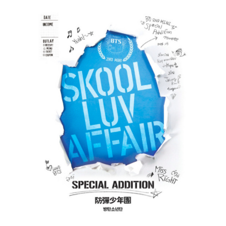 BTS album Skool Luv Affair special edition
