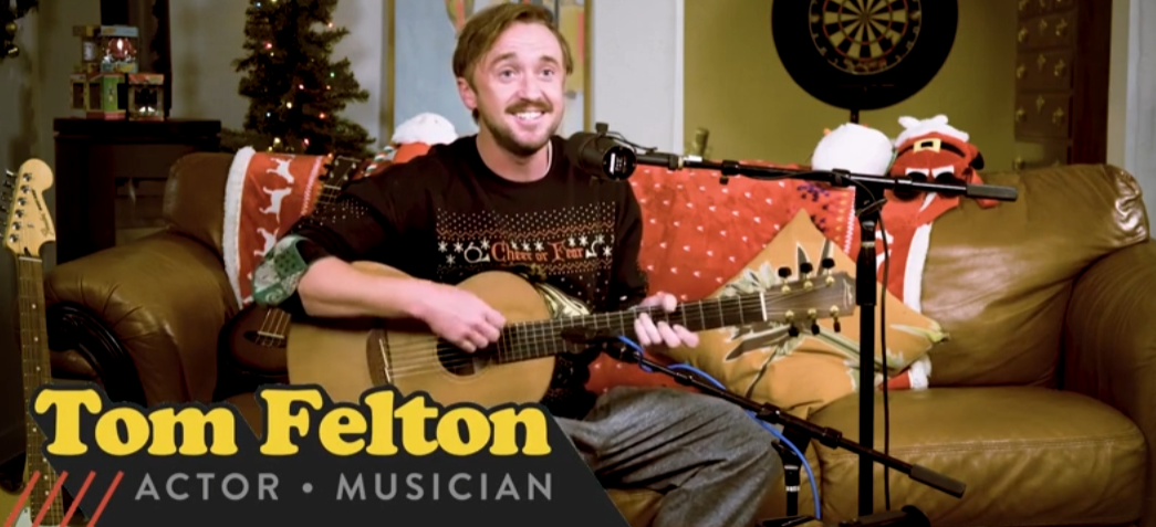 Tom Felton's Christmas Veeps livestream
