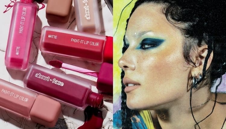 Halsey's makeup line, About-Face, is set to be released on January 25.