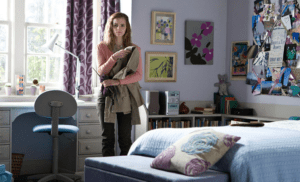 Hermione's bedroom in Deathly Hallows Part 1.