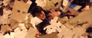 Hogwarts letters in PS