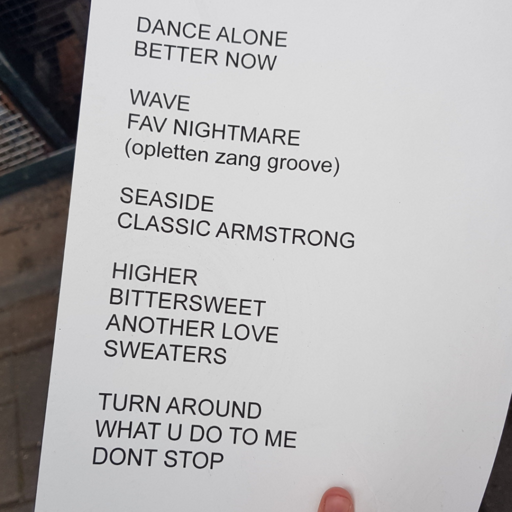 Setlist Blanks