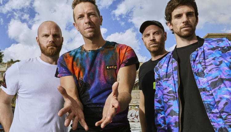 Coldplay promotion photo for their album Music Of The Spheres