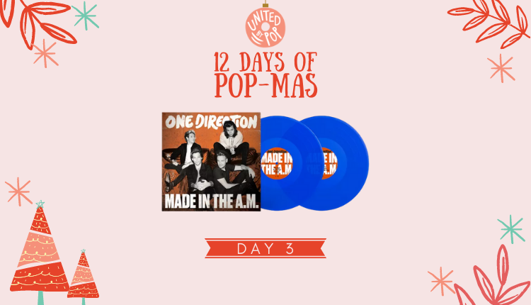 Win One Direction made in the AM blue vinyl