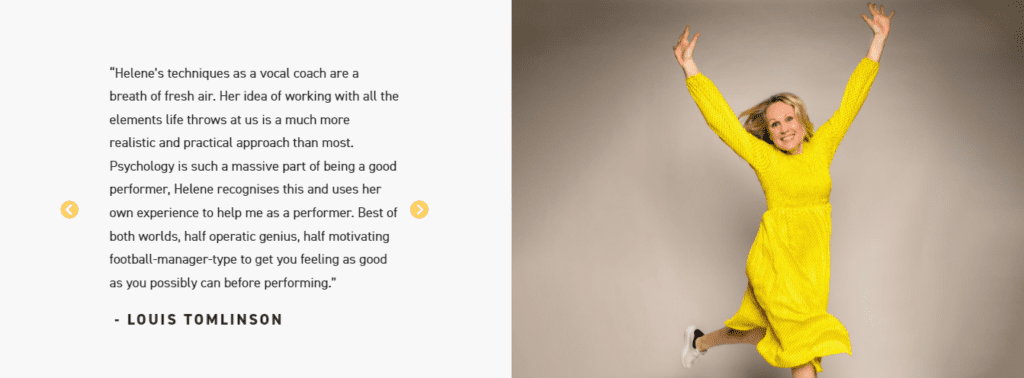 Louis Tomlinson's words about Helene Horlick