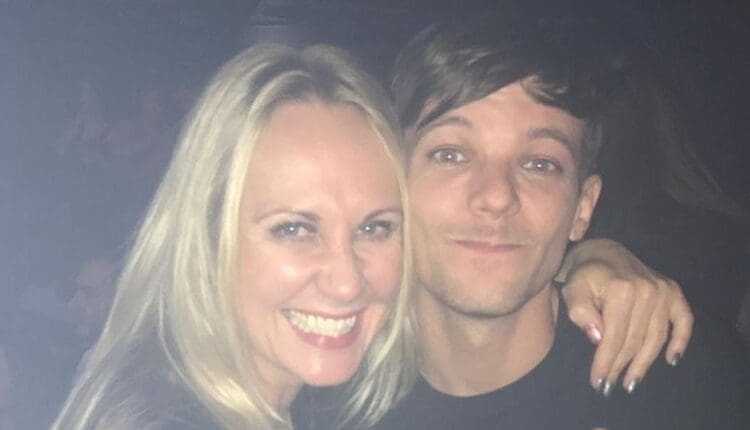 Louis Tomlinson with Helene Horlick