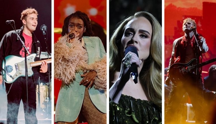 Sam Fender, Little Simz, Adele, Ed Sheeran and more performed at the 2022 Brit Awards.