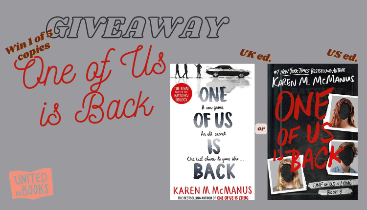 Win 1 of 5 copies of One of Us is Back