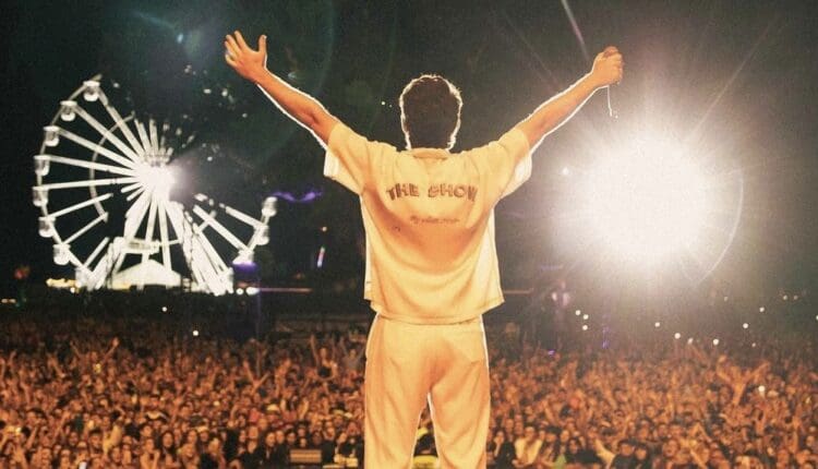 Niall Horan performing at a festival recently.