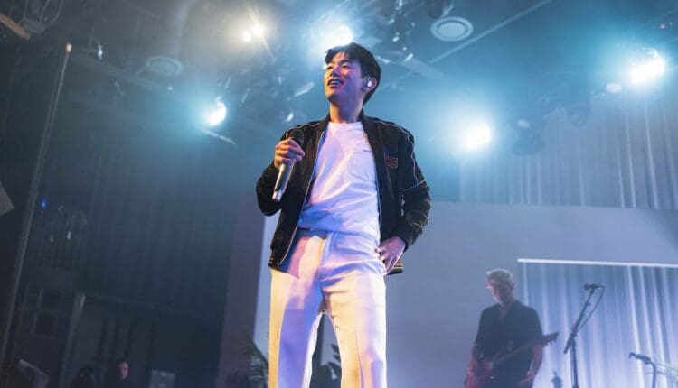 Eric Nam and Alexander Stewart perform live at History in Toronto on October 16, 2023.