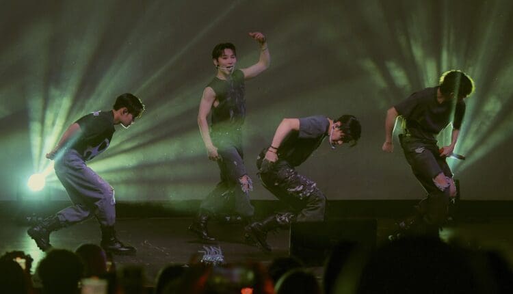 AB6IX performs live at The Patio Theater in Chicago on November 3, 2023.