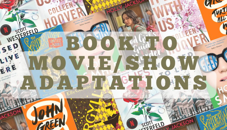 Book to Movie/Show Adaptations 2024