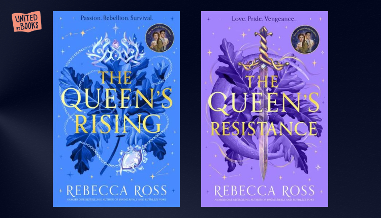 The Queen's Rising and The Queen's Resistance by Rebecca Ross