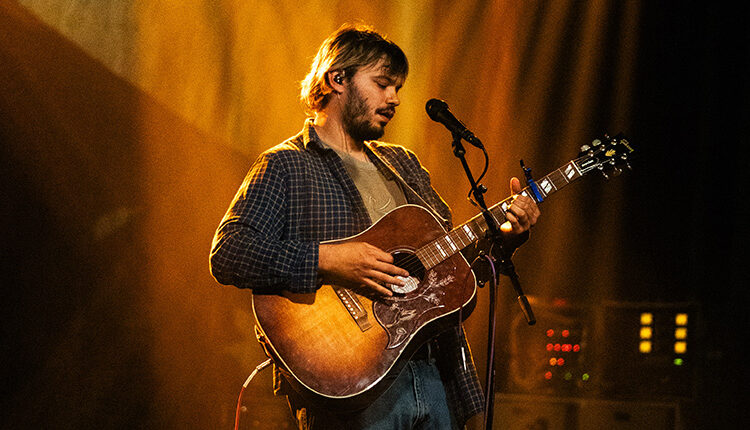 John Vincent III performs live at The Orange Peel in Asheville on April 2, 2025. Photo by Sarah Sturgis.