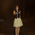 Korean singer-songwriter on stage in Chicago.