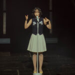 Korean singer-songwriter on stage in Chicago.