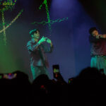SF9 on stage in Chicago for their 2025 LOVE DAWN Tour.