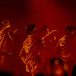 SF9 on stage in Chicago for their 2025 LOVE DAWN Tour.