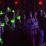 Crowd full of GOT& lightsticks at JAYB's Chicago show.